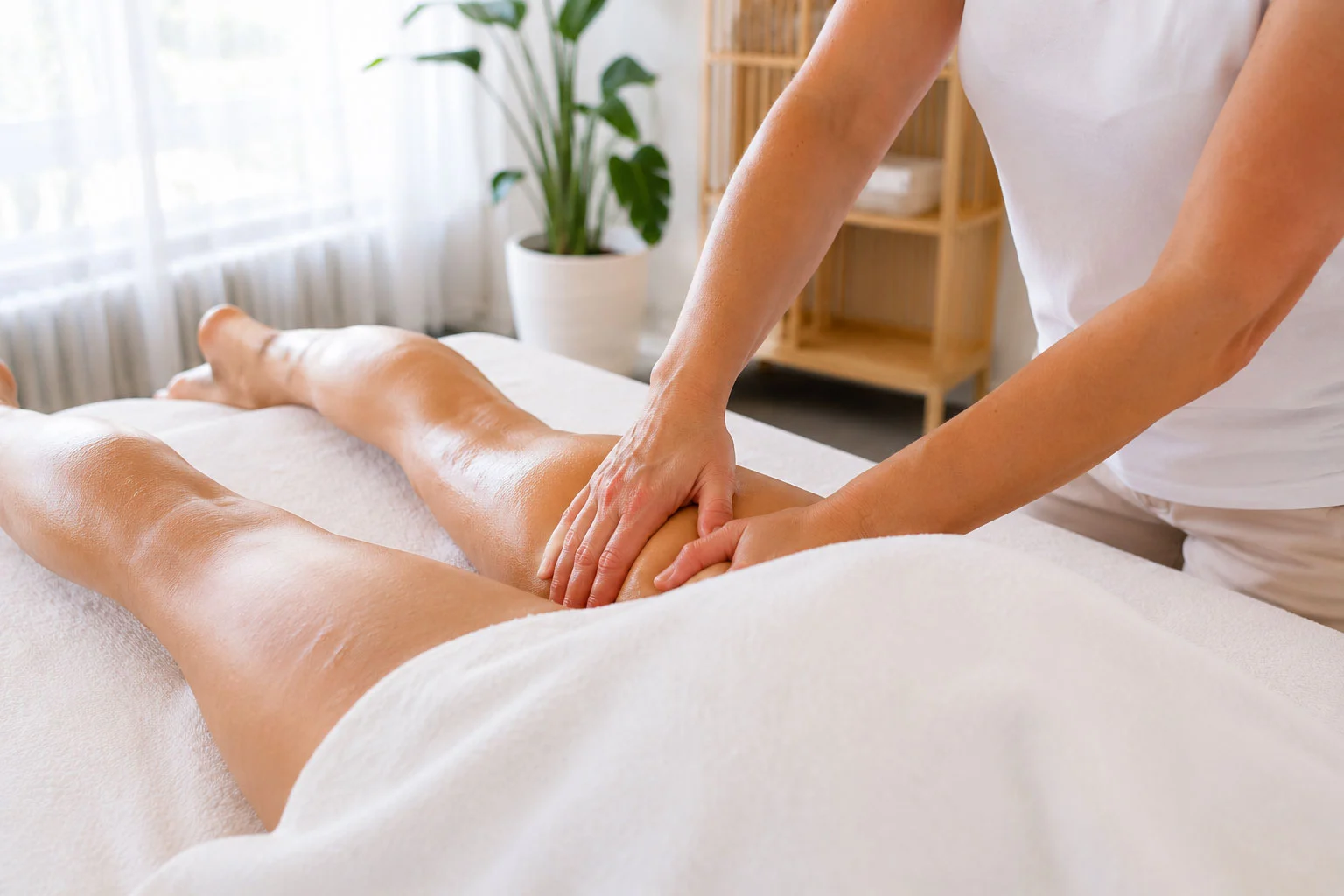 Lymphdrainage für Reinach mit sanften Grifftechniken